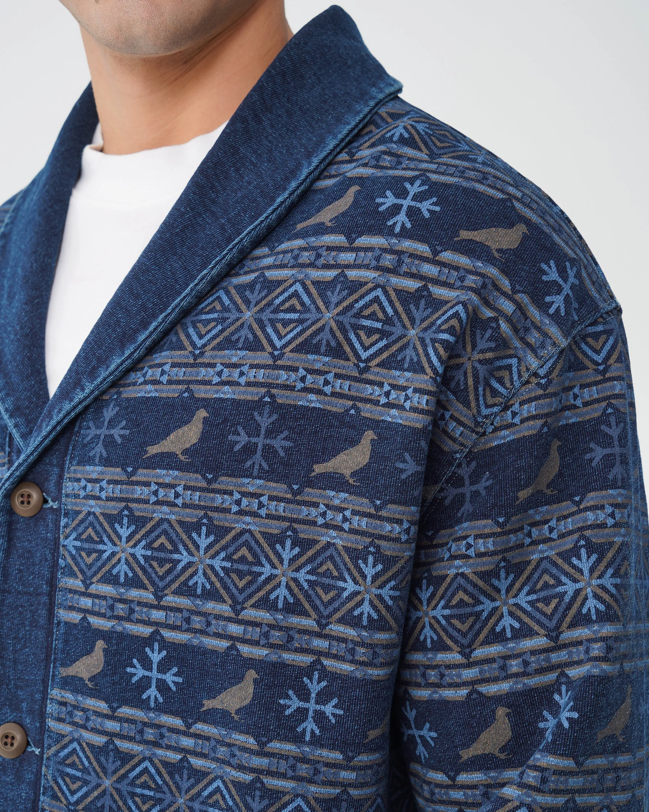 Snow Pigeon Cardigan