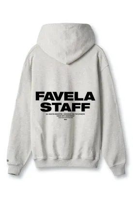 %STAFF GREY MELANGE HOODIE%