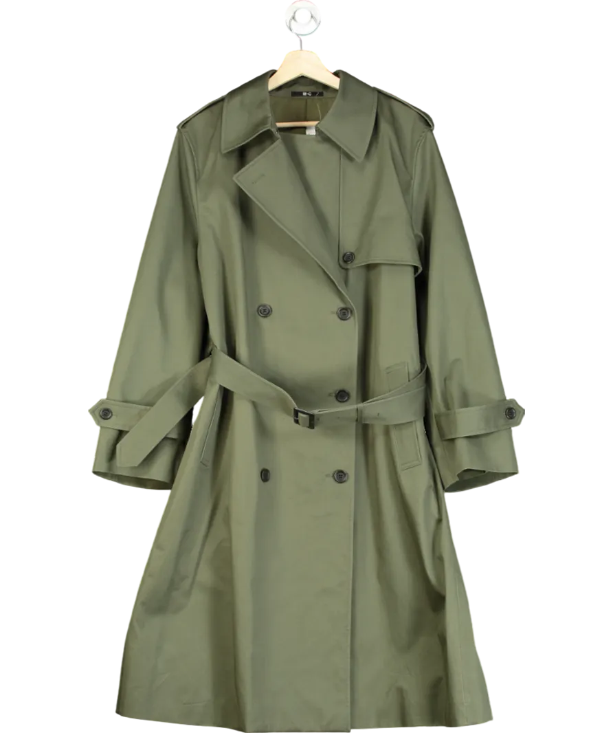 Uniqlo Green Trench Coat UK XL