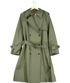 Uniqlo Green Trench Coat UK XL